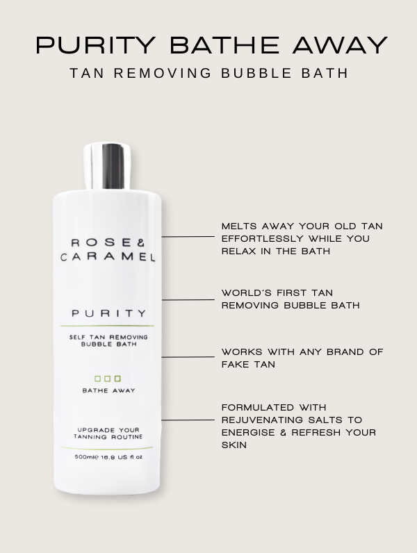 Purity Self Tan Removing Bubble Bath