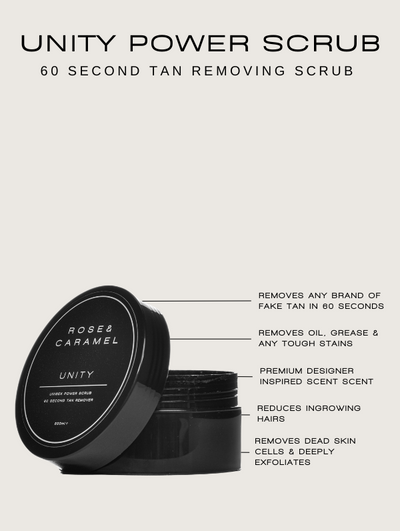 fake tan remover, self tan remover, unisex tan remover, unity tan remover. tan remover 60 seconds, tan removal men