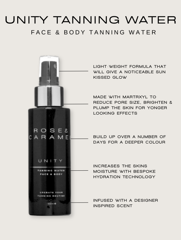 Unity Face & Body Tanning Water