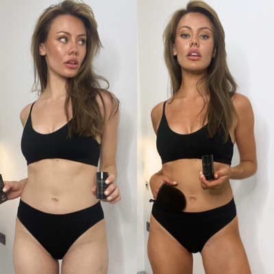 instant tanning stick, instant tan stick, bronze tanning stick, transfer free tanning stick, instant tan stick and mini mitt