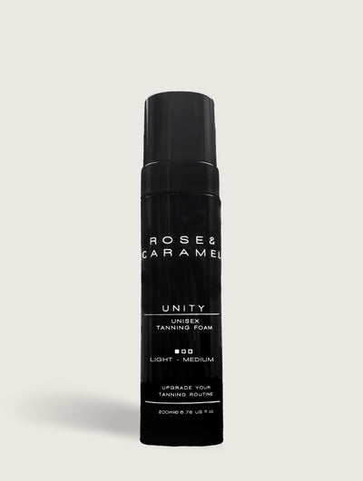 tanning foam, fake tan, unisex tanning foam, deep brown fake tan, fake tan guy