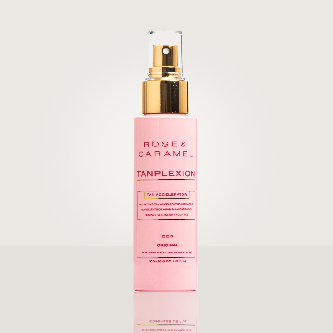 tanplexion tanning accelerator, rapid tan accelerator, carrot oil, tan accelerator spray, extreme tan, fast acting, water based, original tanplexion