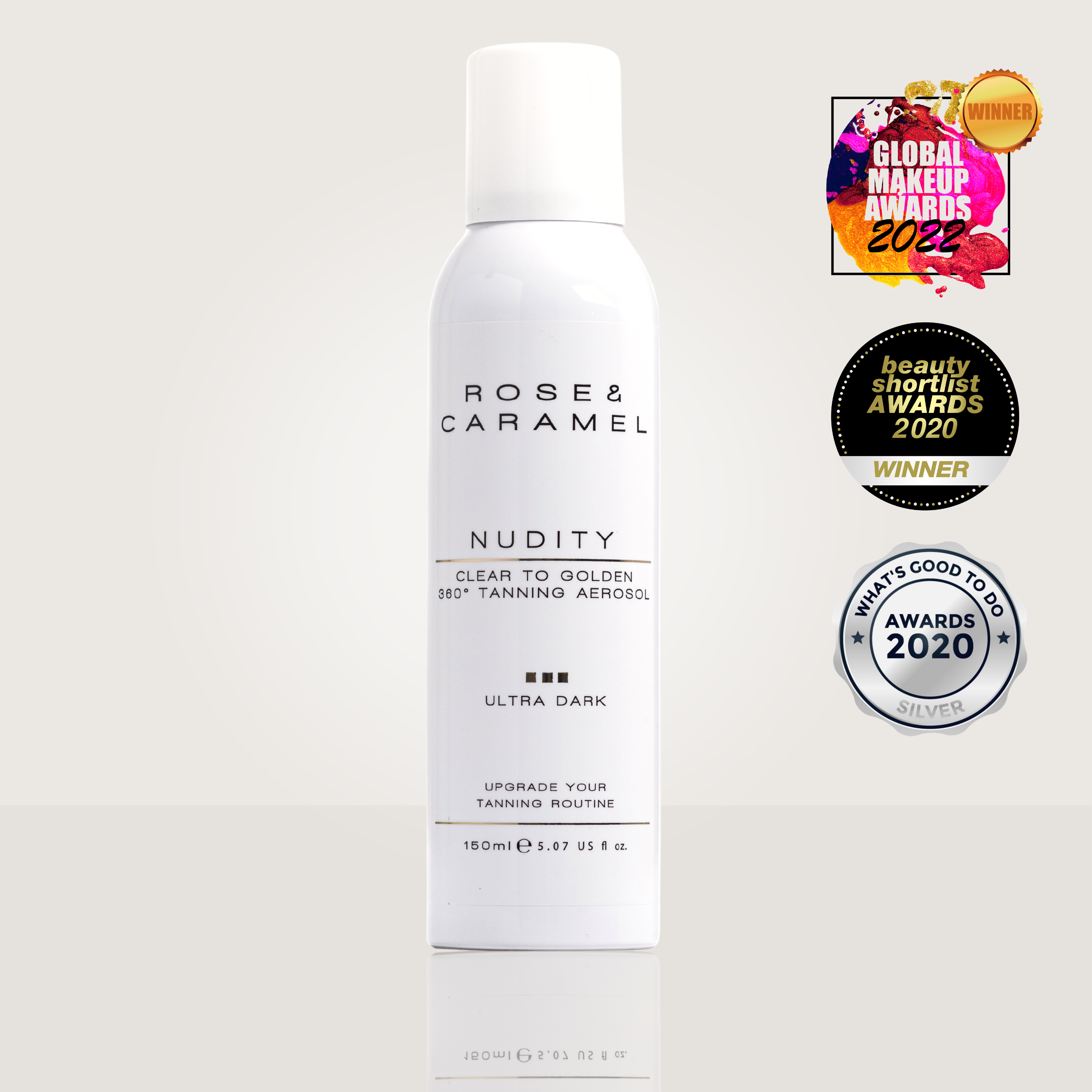 Nudity Clear To Golden Tanning Aerosol