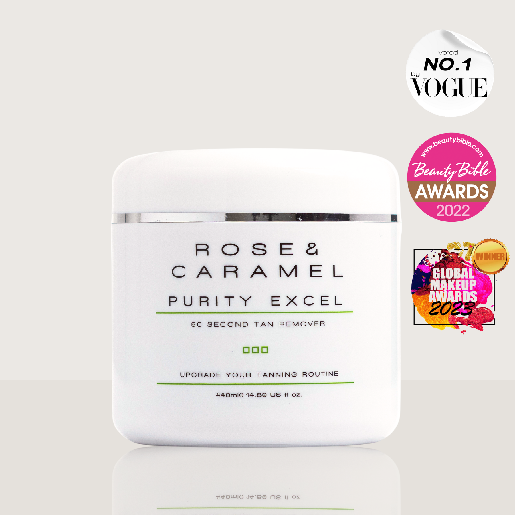 Rose & Caramel Purity Excel 60 Second Tan Remover (440ml) – roseandcaramel