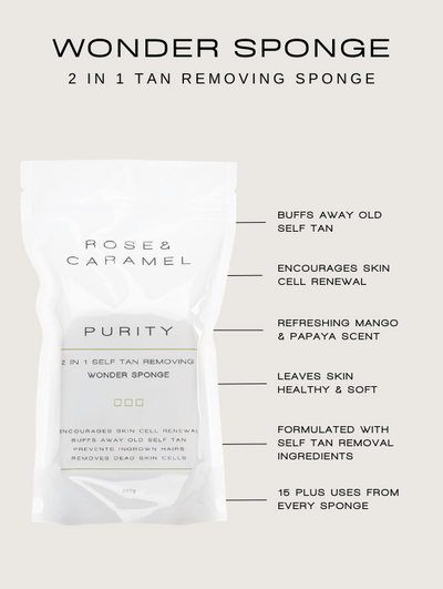 Purity Self Tan Removing Soap Sponge